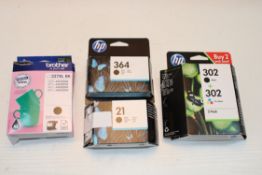 4X BOXED ASSORTED INK CARTRIDGES (IMAGE DEPICTS STOCK)Condition ReportAppraisal Available on