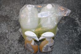 4X ASSORTED CLEANING LIQUIDS Condition ReportAppraisal Available on Request- All Items are