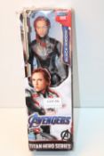BOXED MARVEL AVENGERS TITAN HERO SERIES BLACK WIDOW Condition ReportAppraisal Available on
