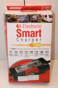 BOXED MAYPOLE 4A ELECTRONIC SMART CHARGER MODEL: MP7423 RRP £60.00Condition ReportAppraisal