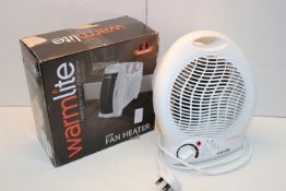 2X BOXED/UNBOXED WARMLITE 2000W UPRIGHT FAN HEATERS COMBINED RRP £40.00Condition ReportAppraisal