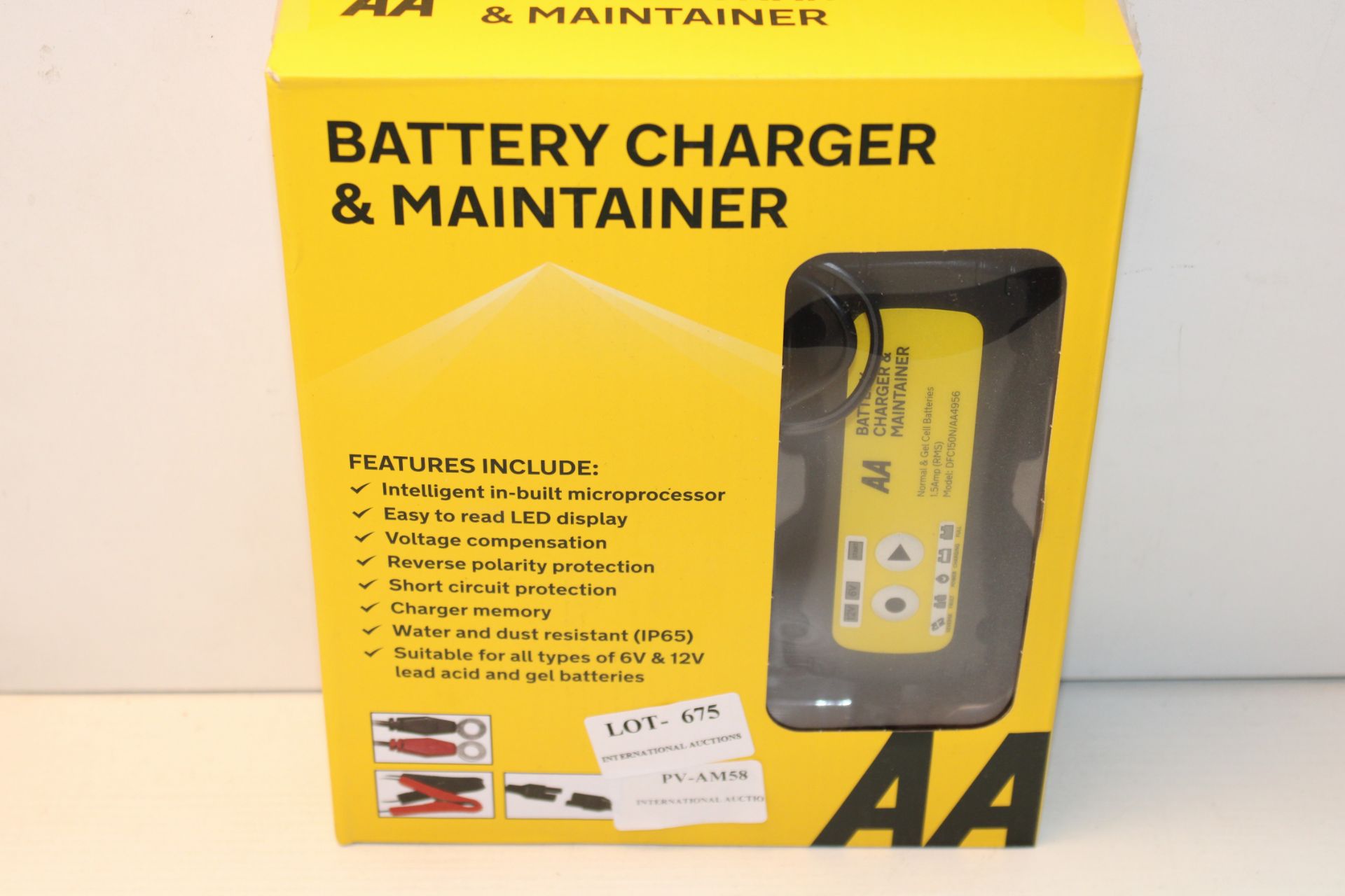 BOXED AA BATTERY CHARGER & MAINTAINER RRP £34.99Condition ReportAppraisal Available on Request-