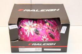 BOXED RALEIGH GIRLS BICYCLE HELMET Condition ReportAppraisal Available on Request- All Items are