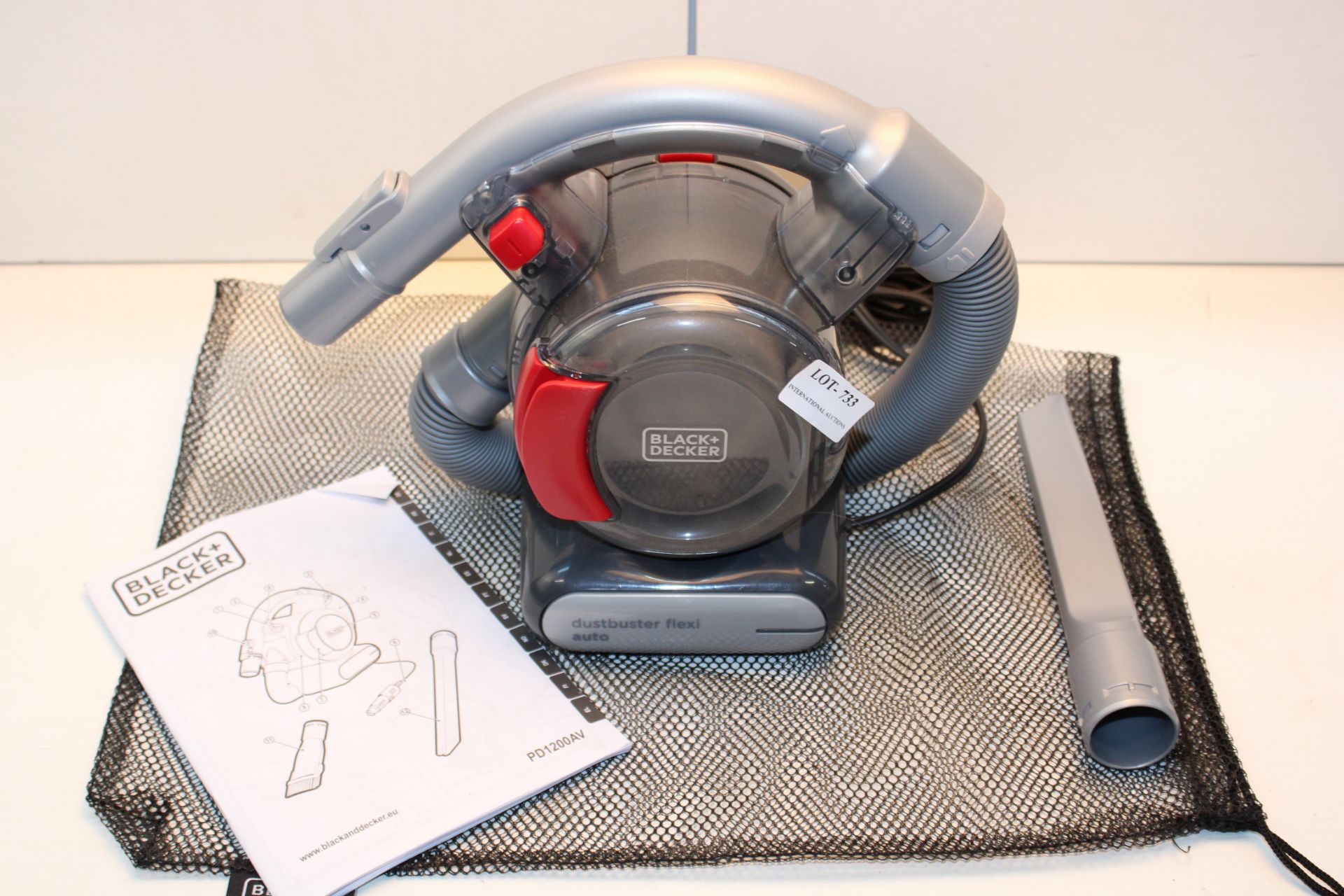 UNBOXED BLACK + DECKER DUSTBUSTER FLEXI Condition ReportAppraisal Available on Request- All Items