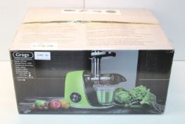 BOXED BOXED CIRAGO ZM1504 MASTICATING JUICER RRP £98.99Condition ReportAppraisal Available on