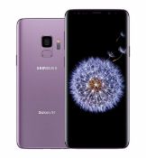 SAMSUNG GALAXY S9 IN PURPLE (WORKS AND CONDITION IS EXCELLENT, CHARGER + EARPHONES ARE MISSING