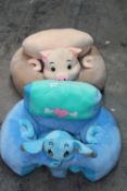 2X UNBOXED ASSORTED CHILDRENS CUSHIONED SEATS (IMAGE DEPICTS STOCK)Condition ReportAppraisal