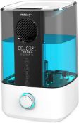 BOXED NULAXY ULTRASONIC MIST HUMIDIFIER MODEL: MH900 RRP £53.99Condition ReportAppraisal Available