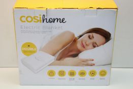 BOXED COSI HOME ELECTRIC BLANKET DOUBLE RRP £29.99Condition ReportAppraisal Available on Request-