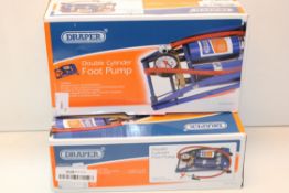 2X BOXED DRAPER DOUBLE CYLINDER FOOT PUMPS STOCK NO. 4435Condition ReportAppraisal Available on