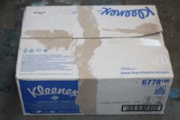 BOXED KLEENEX LARGE HAND TOWELSCondition ReportAppraisal Available on Request- All Items are