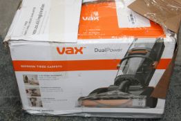 BOXED VAX DUAL POWER CARPET WASHER MODEL: W86-DP-BCondition ReportAppraisal Available on Request-