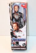 BOXED MARVEL AVENGERS TITAN HERO SERIES BLACK WIDOW Condition ReportAppraisal Available on