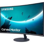 SAMSUNG CURVED MONTIOR 27" C27T550FDUCondition ReportAppraisal Available on Request- All Items are