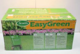 BOXED SCOTTS EASY GREEN ROTARY SPREADER Condition ReportAppraisal Available on Request- All Items