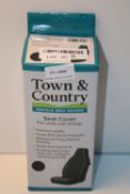 BOXED TOWN & COUNTRY VEHICLE SEAT COVER Condition ReportAppraisal Available on Request- All Items