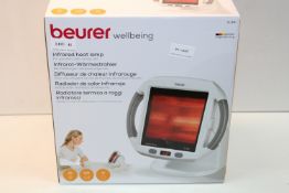 BOXED BEURER WELLBEING INFRARED HEAT LAMP MODEL: IL50 RRP £71.99Condition ReportAppraisal