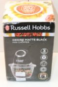 BOXED RUSSELL HOBBS DESIRE MATTE BLACK MINI CHOPPER RRP £35.99Condition ReportAppraisal Available on