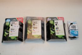 4X BOXED/UNBOXED ASSORTED INK CARTRIDGES (IMAGE DEPICTS STOCK)Condition ReportAppraisal Available on
