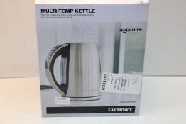 BOXED CUISINART MULTI-TEMP KETTLE RRP £85.00Condition ReportAppraisal Available on Request- All