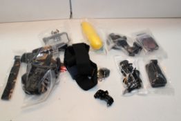 LARGE AMOUNT ASSORTED GOPRO ACCESSORIES (IMAGE DEPICTS STOCK)Condition ReportAppraisal Available