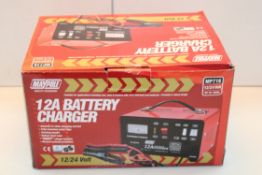 BOXED MAYPOLE 12A BATTERY CHARGER MODEL: MP716 RRP £47.99Condition ReportAppraisal Available on