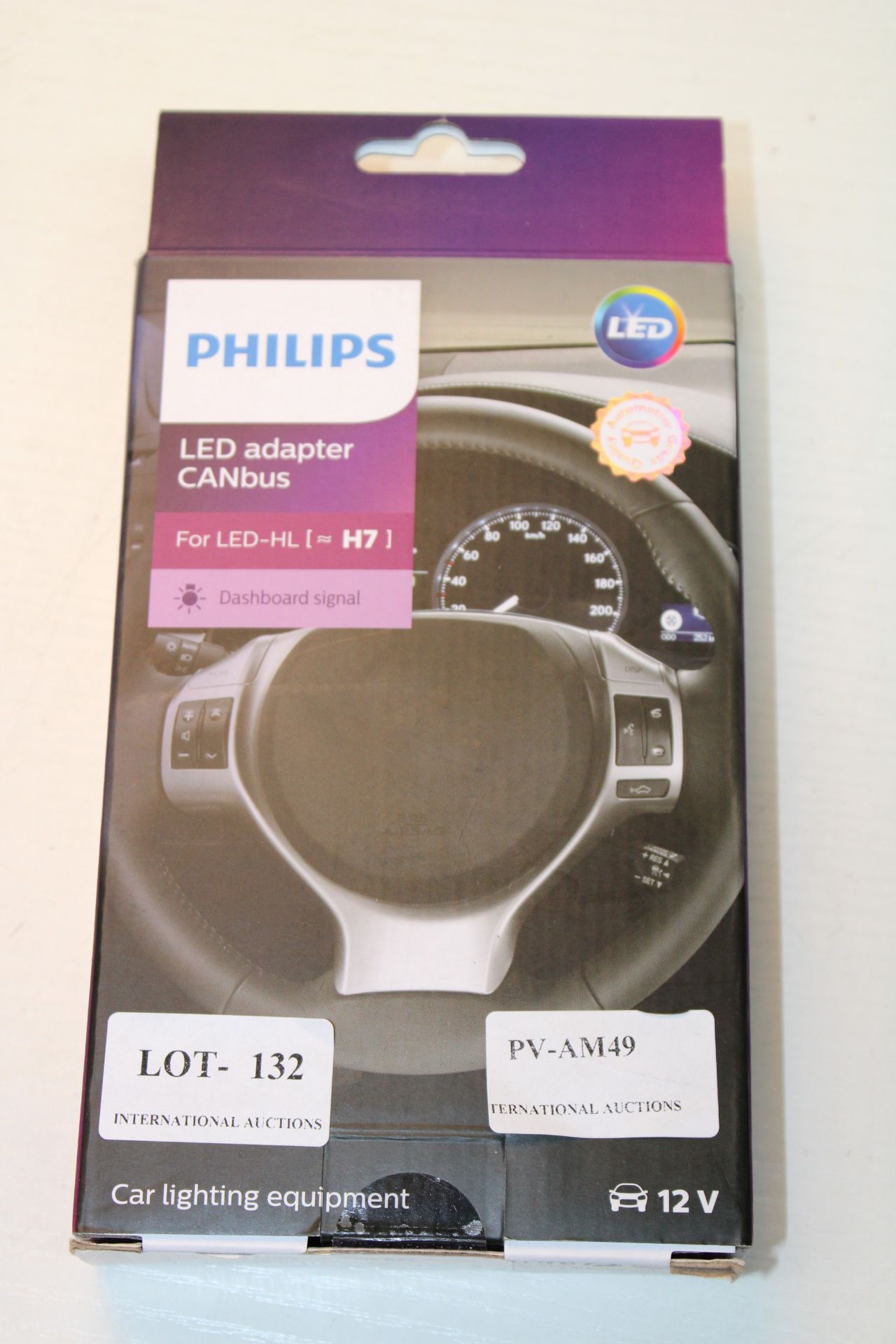 BOXED PHILIPS LED ADAPTER CANBUS FOR LED-HL H7Condition ReportAppraisal Available on Request- All