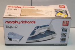 BOXED MORPHY RICHARDS EQUIP STEAM IRON MODEL NO. 300400 RRP £21.99Condition ReportAppraisal