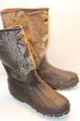 1X PAIR UNBOXED CAMO WELLINGTON BOOTS UK SIZE 12Condition ReportAppraisal Available on Request-