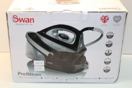 BOXED SWAN PROSTEAM STEAM GENERATOR IRON RRP £45.00Condition ReportAppraisal Available on Request-