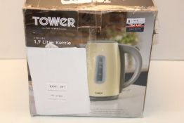 BOXED TOWER CREAM 1.7 LITRE KETTLE RRP £29.99Condition ReportAppraisal Available on Request- All