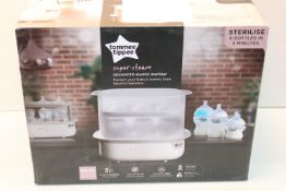 BOXED TOMMEE TIPPEE SUPER STEAM 'N' DRY ADVANCED ELECTRIC STERILIZER AND DRYER RRP £59.99Condition