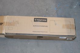 BOXED KINGCAMP OUTDOOR FOLDING CHAIR Condition ReportAppraisal Available on Request- All Items are