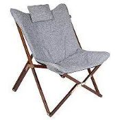 UNBOXED BO-CAMP URBAN OUTDOOR RELAXCHAIR BLOOMSBURY GREY RRP £144.00Condition ReportAppraisal