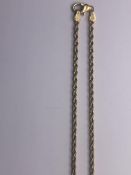 Gold plated rope chain 17inch No Reserve