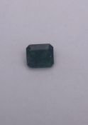 Square cut Emerald 0.15 carat