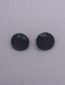 Pair of matching 1 carat Round cut Garnets