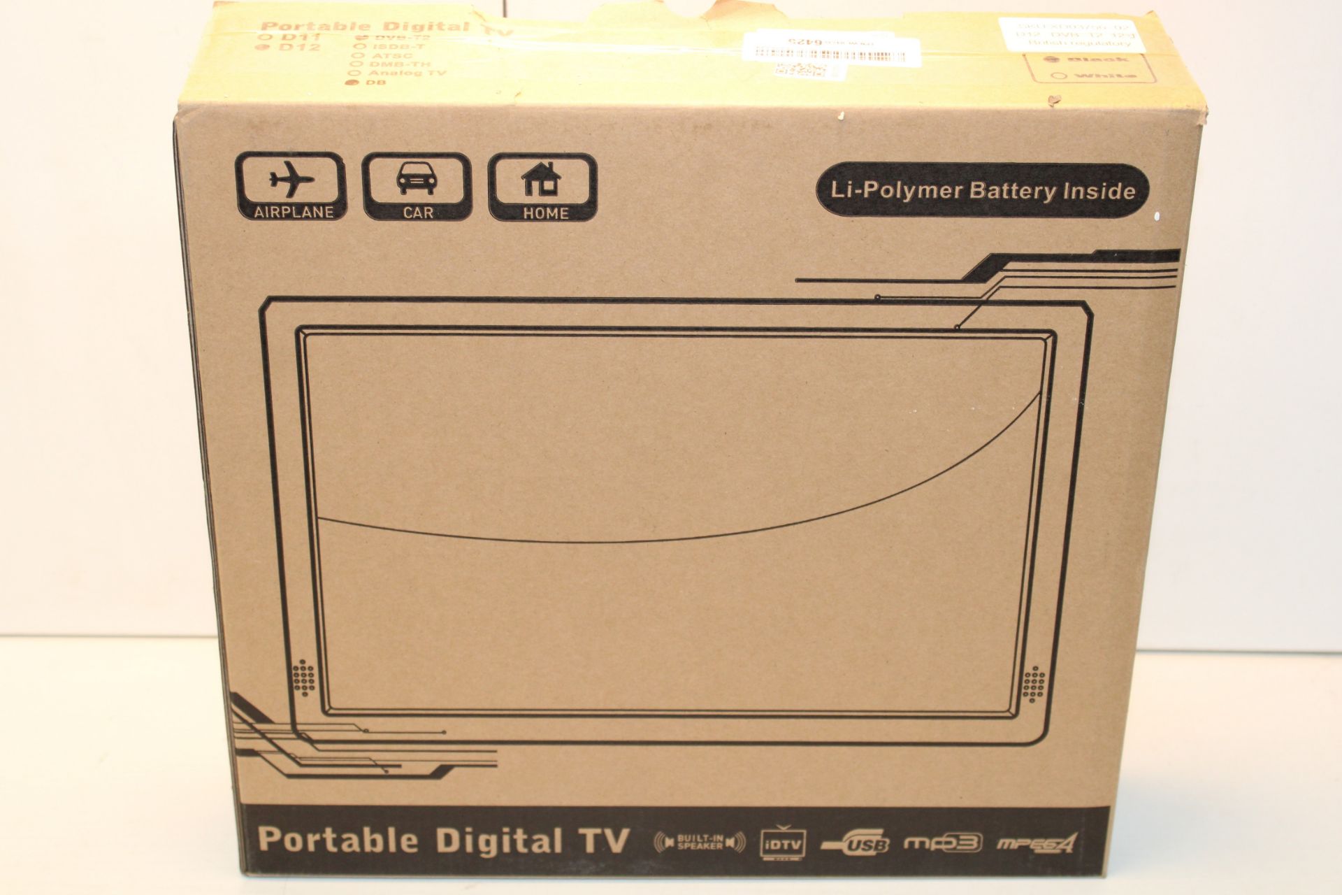 BOXED PORTABLE DIGITAL TV Condition ReportAppraisal Available on Request- All Items are Unchecked/