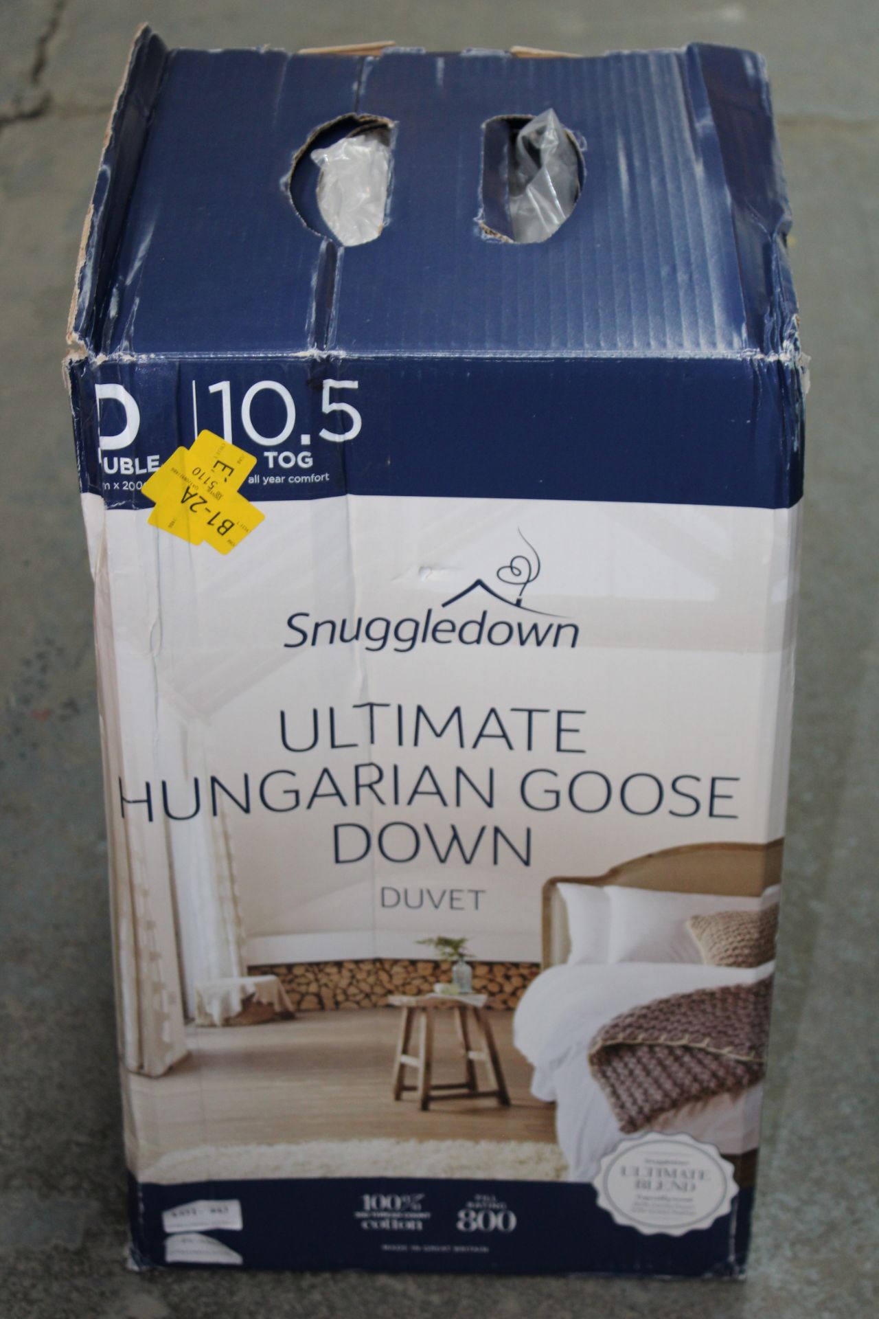 BOXED SNUGGLEDOWN ULTIMATE HUNGARIAN GOOSEDOWN DUVET 10.5TOG DOUBLE RRP £273.00Condition