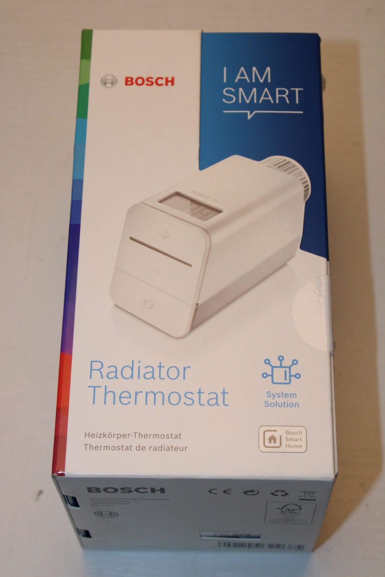 BOXED BOSCH SMART RADIATOR THERMOSTAT RRP £54.95Condition ReportAppraisal Available on Request-