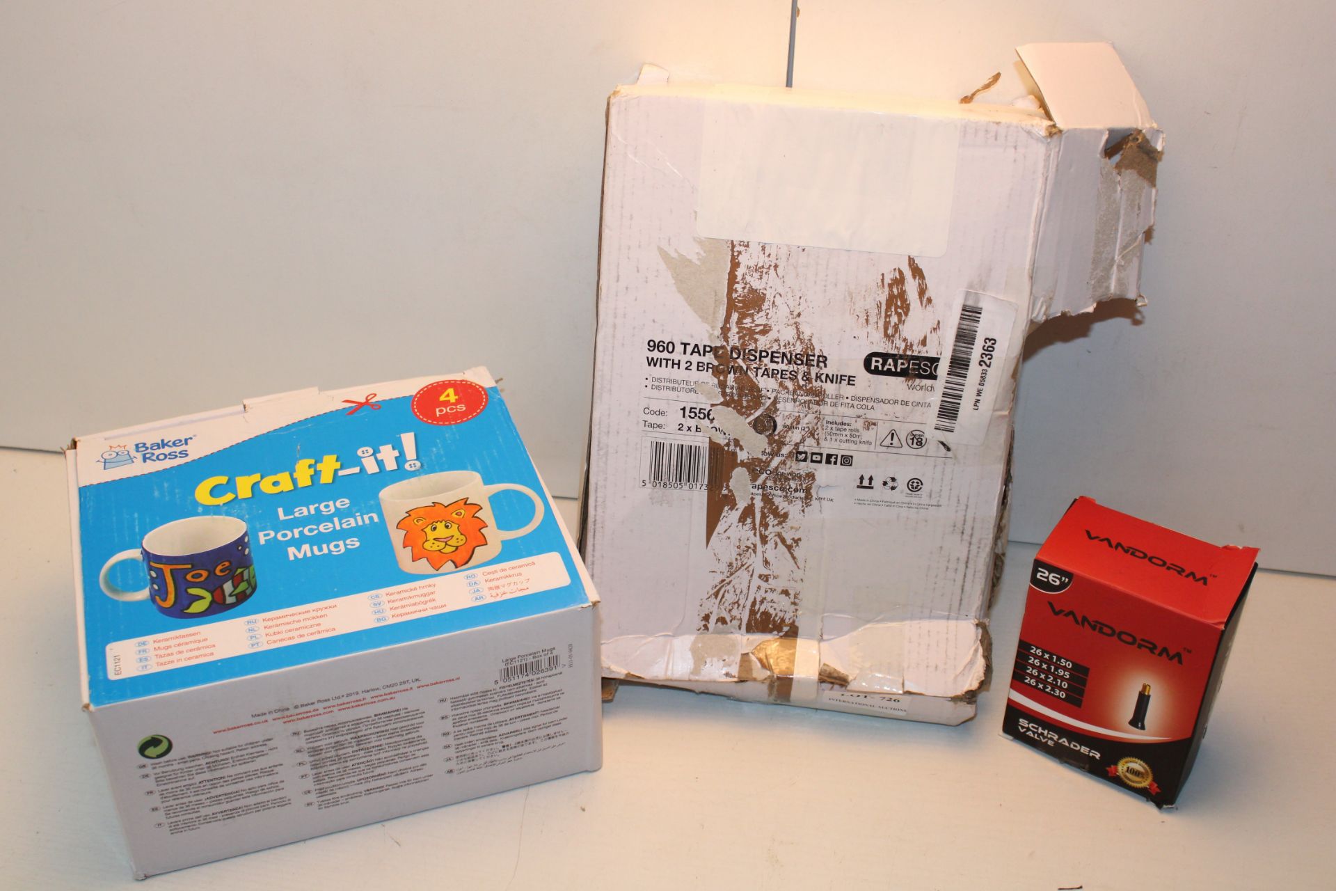 3X ASSORTED BOXED ITEMS Condition ReportAppraisal Available on Request- All Items are Unchecked/