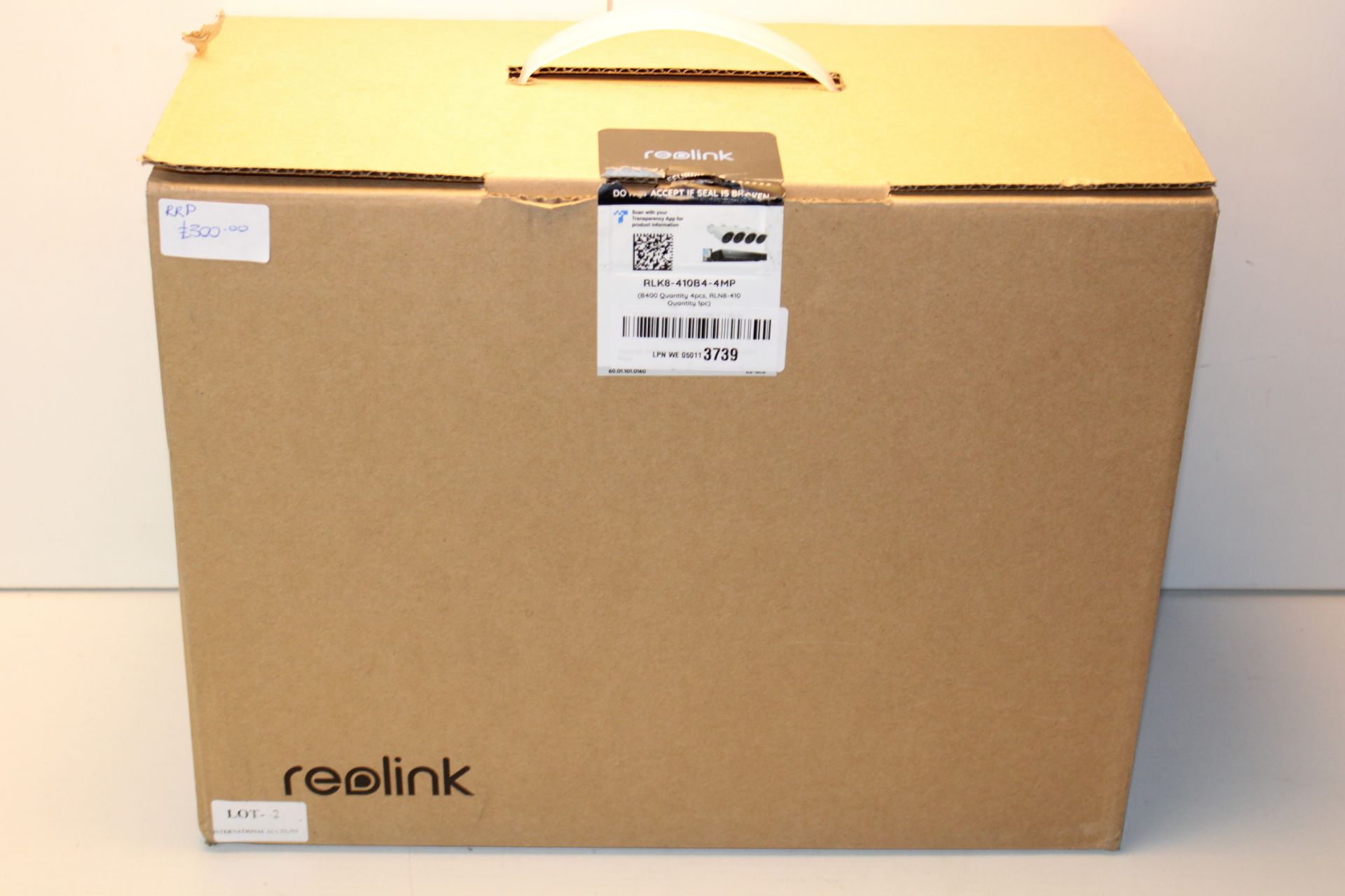 BOXED REOLINK RLK8-401B4-4MP CAMERA SYSTEM RRP £300Condition ReportAppraisal Available on Request- - Image 2 of 2