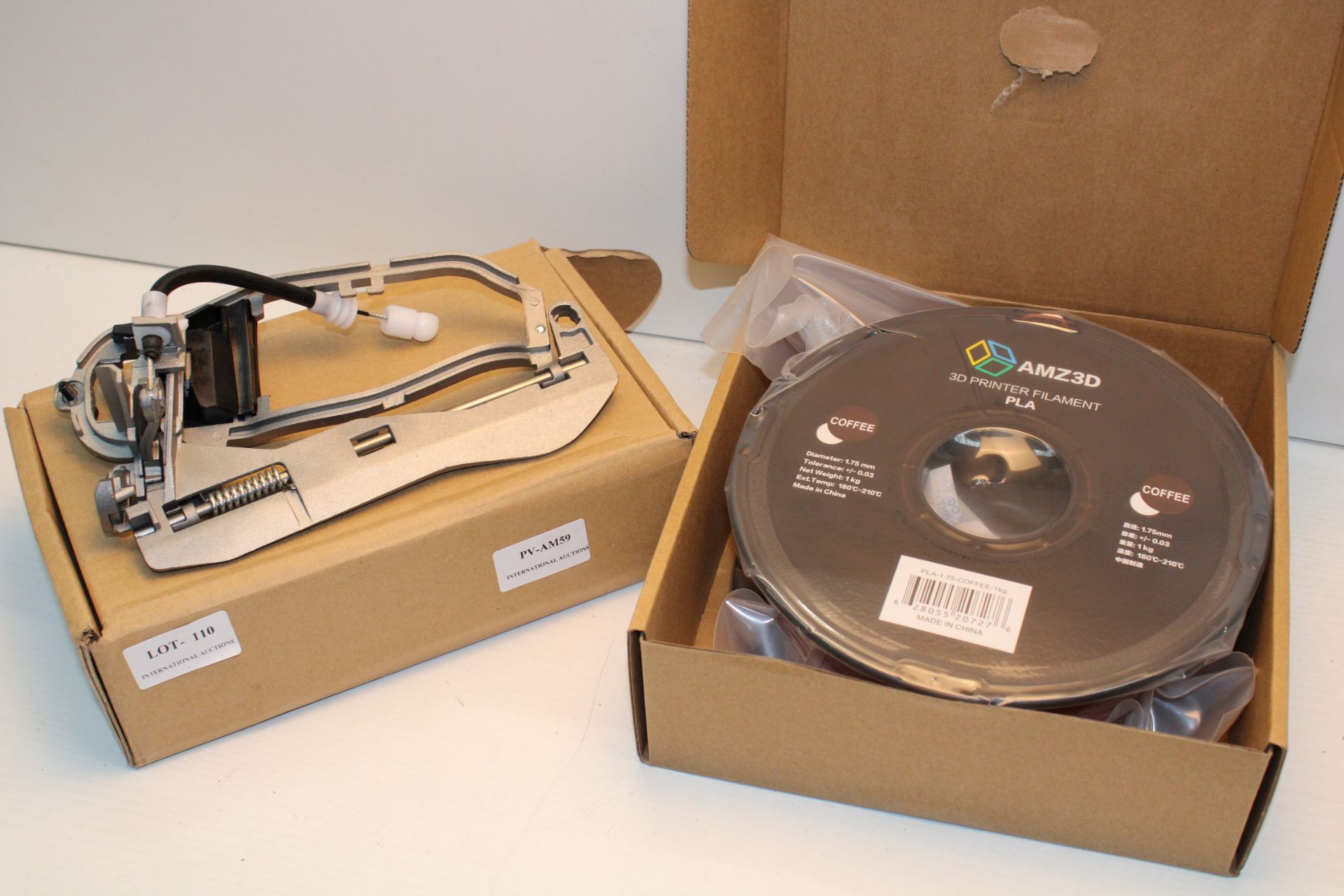 2X BOXED ITEMS 3D PRINTER FILAMENT & OTHER Condition ReportAppraisal Available on Request- All Items