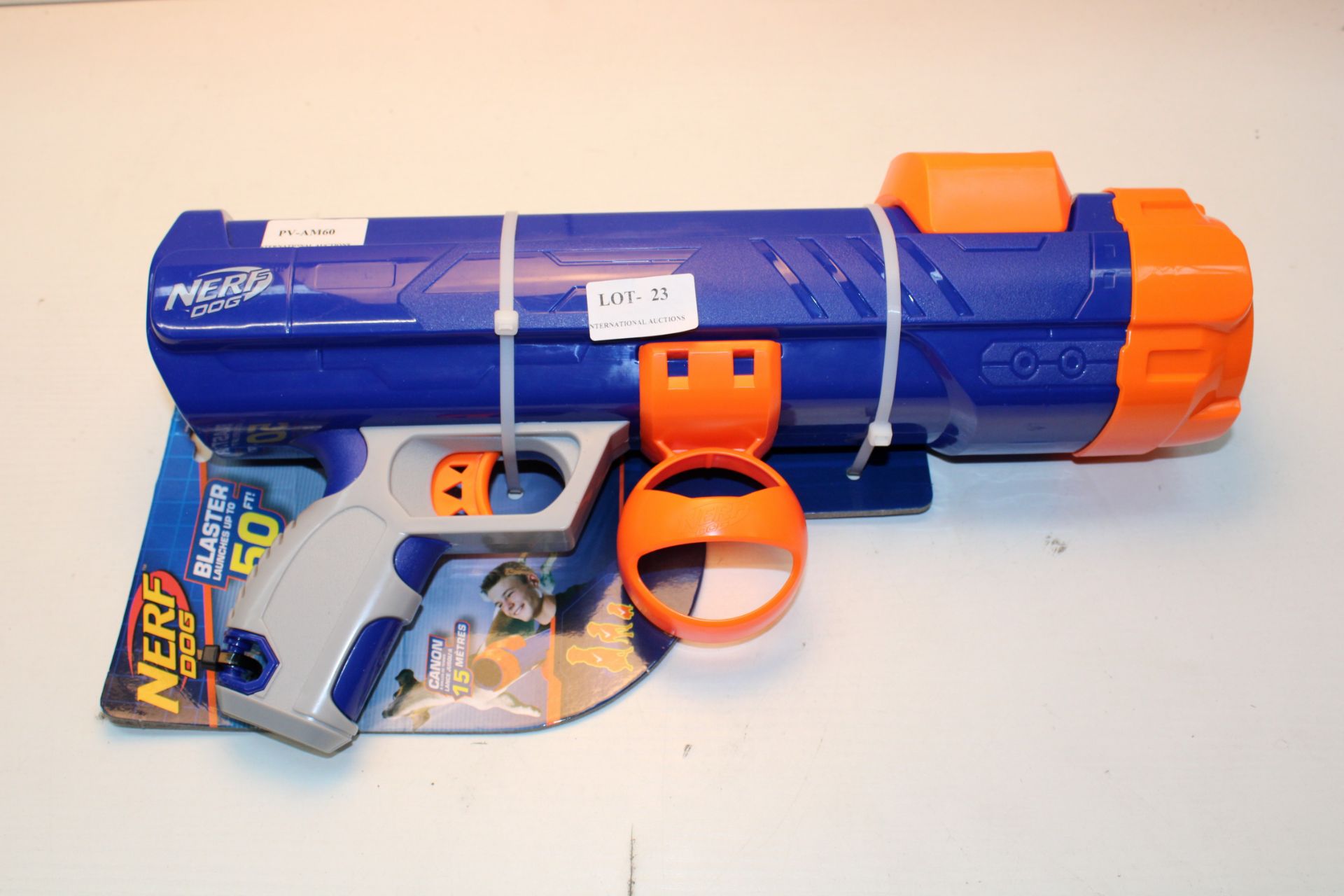 BOXED NERF DOG BALL LAUNCHER Condition ReportAppraisal Available on Request- All Items are