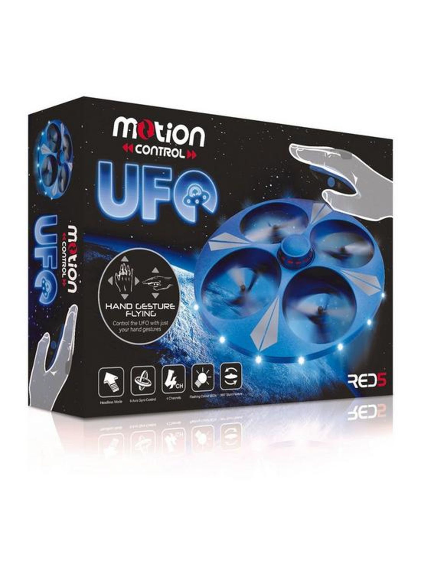 MOTION CONTROL UFO RED5 RRP £29.99Condition ReportAppraisal Available on Request- All Items are