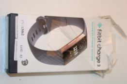 BOXED FITBIT CHARGE3 ADVANCED FITNESS TRACKER RRP £79.00Condition ReportAppraisal Available on