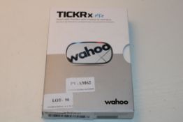 BOXED WAHOO TICKRX HEART RATE MONITOR WITH MOTION & MEMORY RRP £64.99Condition ReportAppraisal