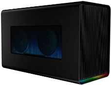 BOXED RAZOR CORE X CHROMA EXTERNAL GRAPHICS ENCLOSURE, MODEL- RC210143, RRP-£359.00, POWERS ON,