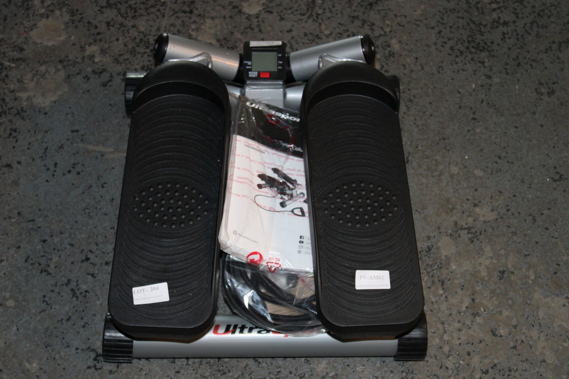 UNBOXED ULTRASPORT SWING STEPPER WITH STRAPS Condition ReportAppraisal Available on Request- All