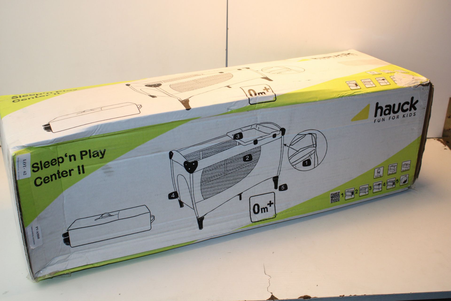 BOXED HAUCK SLEEP'N PLAY CENTER 2 RRP £49.95Condition ReportAppraisal Available on Request- All